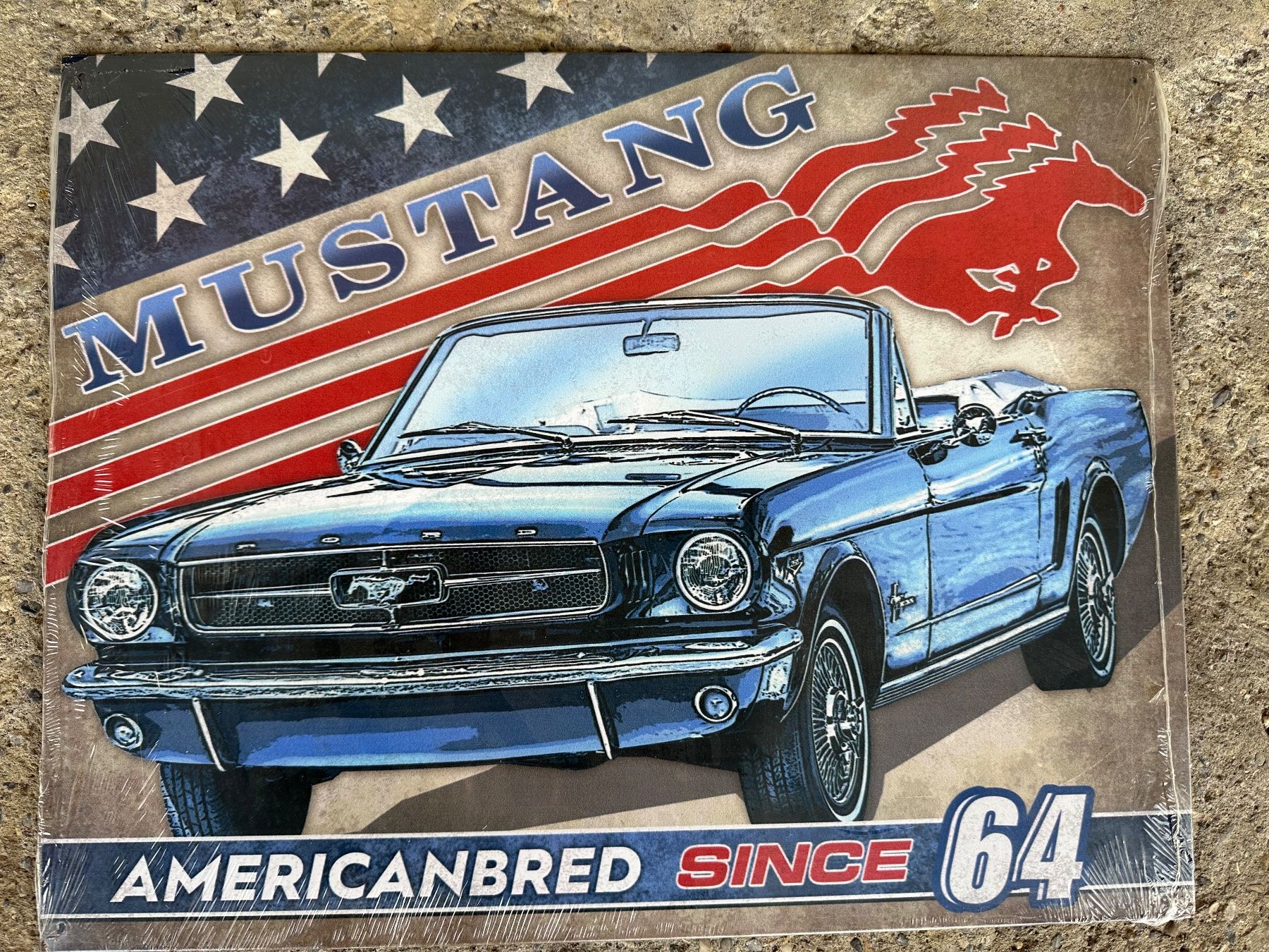 Insegne: Ford Mustang Oldtimer classic Cabrio 1964 – Nuovo (secondo la descrizione) da Reinach AG venduto da rares75