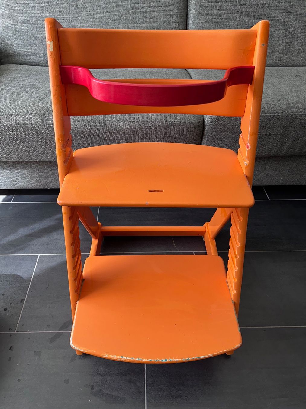 Seggioloni: Tripp Trapp orange – Usato da Cham venduto da Maezeric