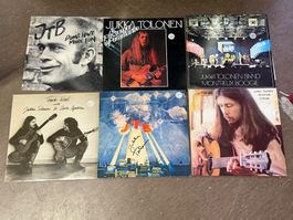 Konvolut Langspielplatten JUKKA TOLONEN