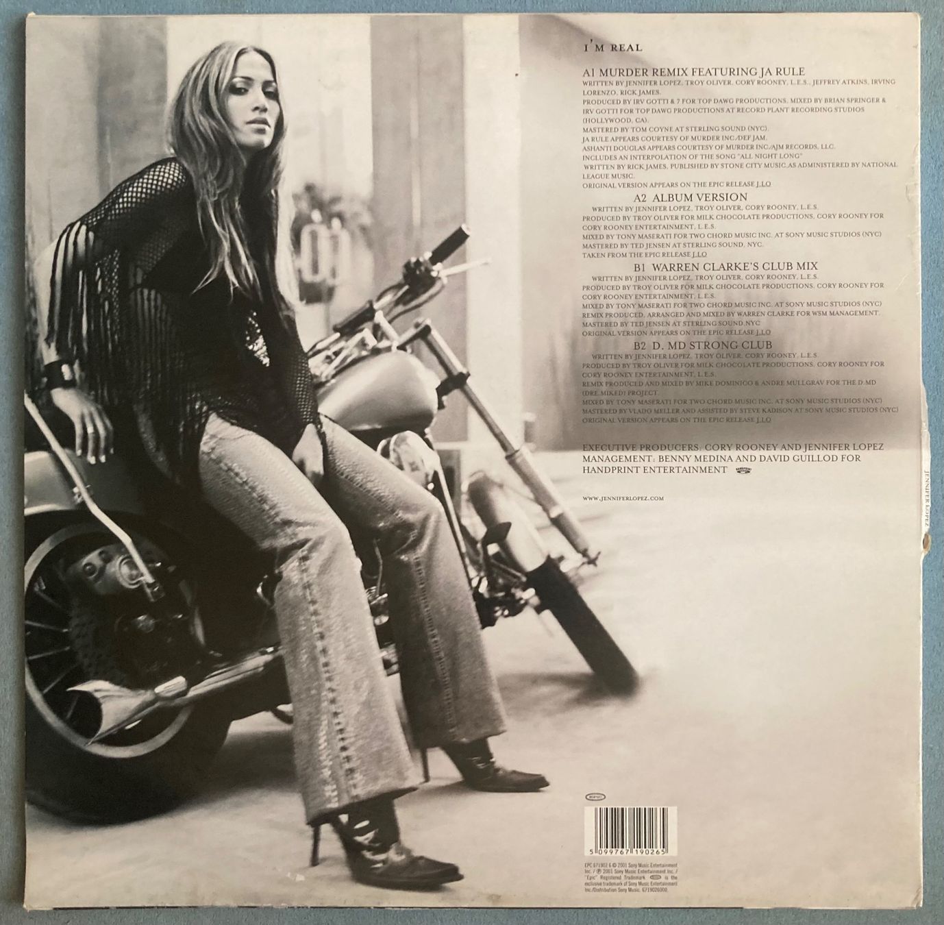 Vinyles: J.LO - I'M REAL – D'occasion à Poliez-Pittet par Newtown-Records 1