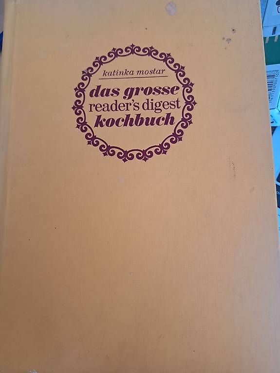 Libri: Das grosse Reader's digest Kochbuch 1970 – Usato da Uhwiesen venduto da Marthalen02