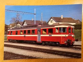 Postkarte CJ Jurabahn Triebwagen BDe 4/4 101