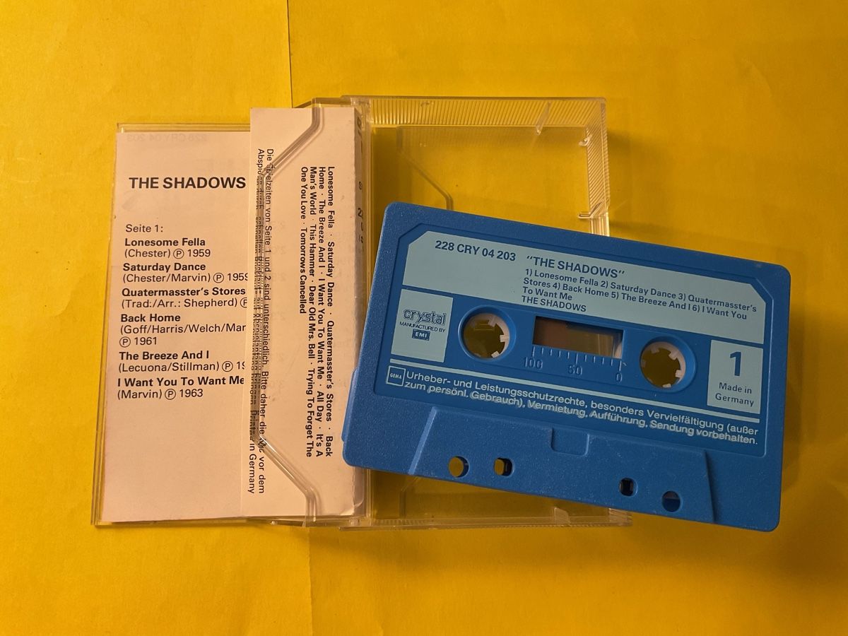 Kompaktkassetten: The Shadows - - Musikkassette, Top Zustand – Gebraucht aus Steinach von Quarkie 1