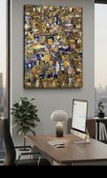 Gemälde " Farbtupfer" handmade 50×70