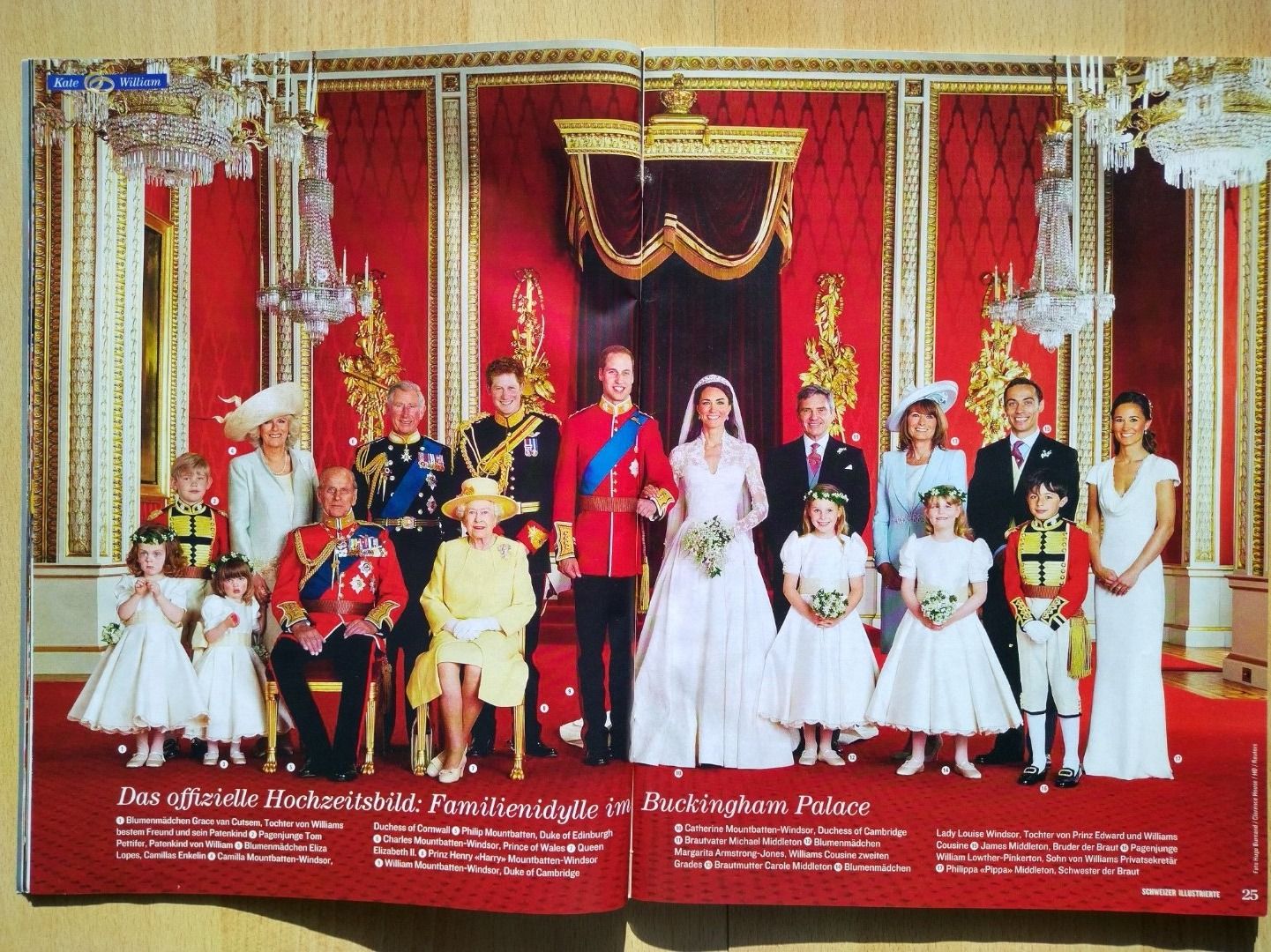Zeitschriften & Magazine: Schweizer Illustrierte - Verlobung & Hochzeit Kate & William – Gebraucht aus Jona von Argus36 6