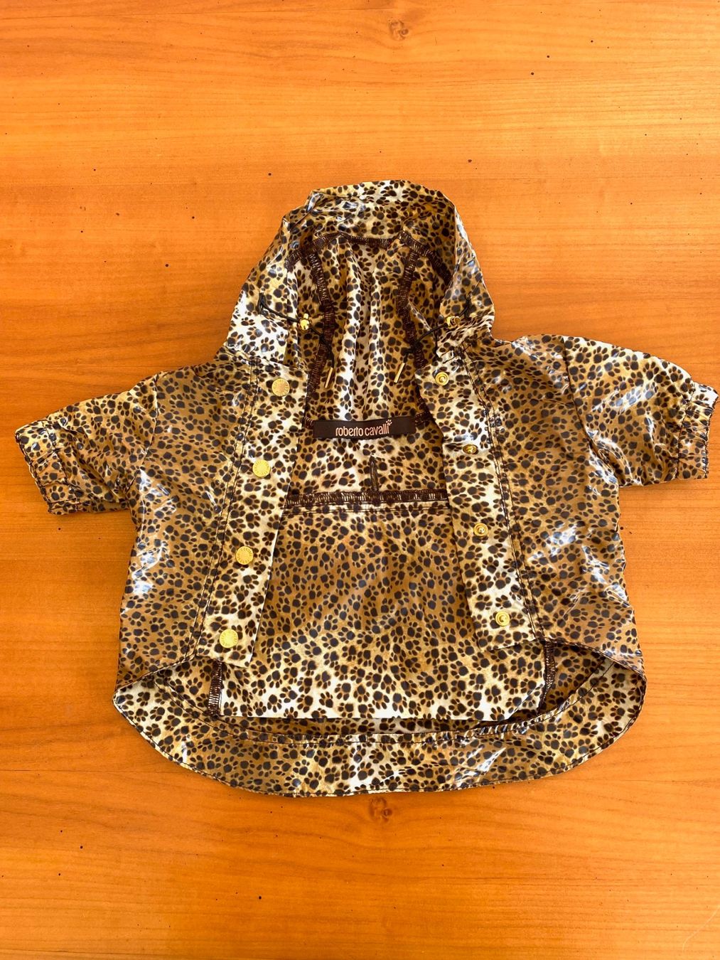 Puppia Bekleidung: Hunderegenmantel von Roberto Cavalli – Neu und originalverpackt aus Brione s. Minusio von batwoman3