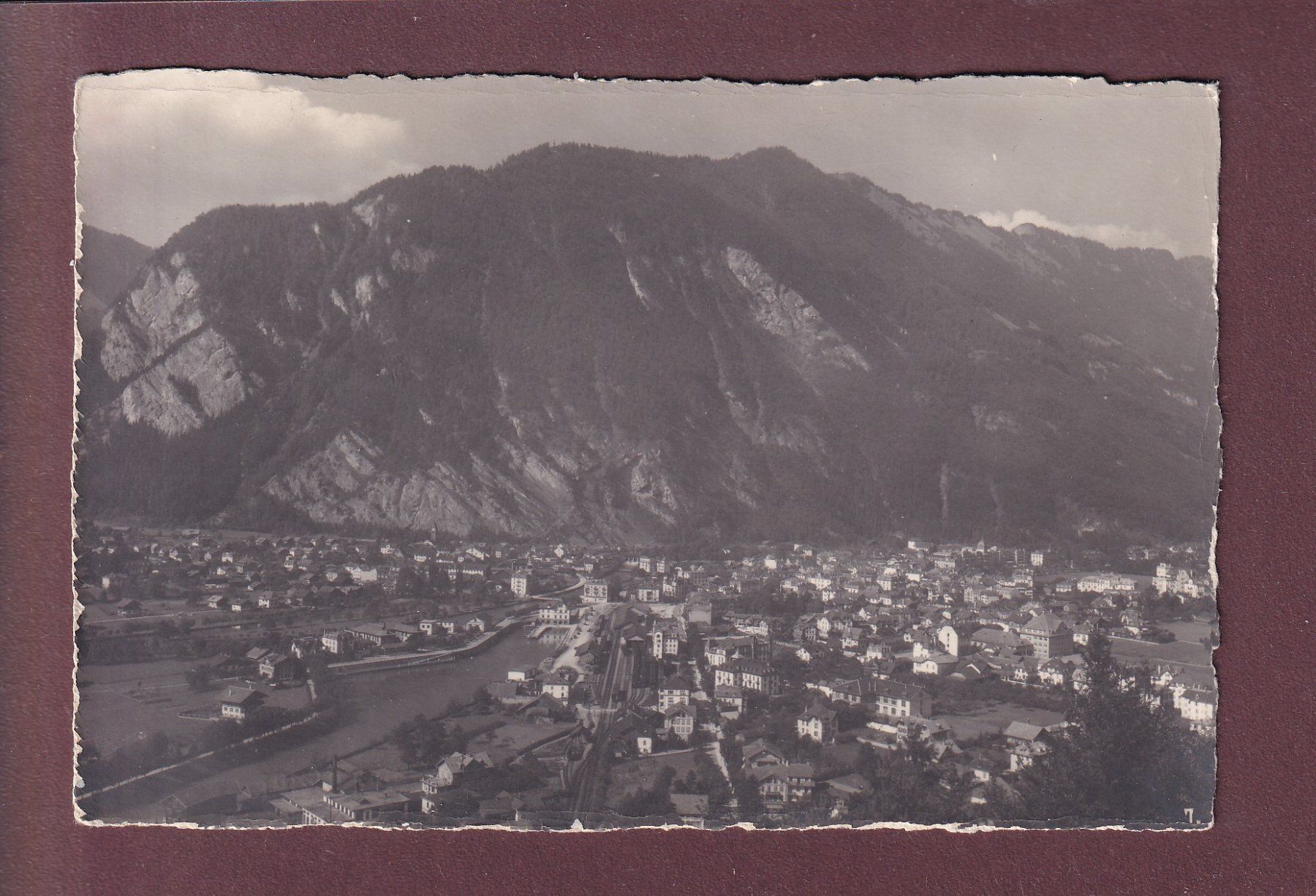 Ansichtskarten: INTERLAKEN - 1920 – Gebraucht aus Pully von nicecards