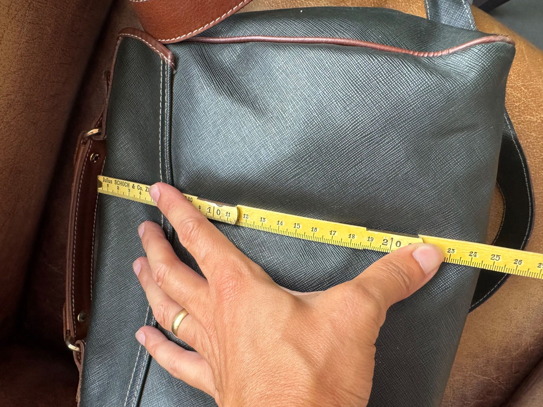 Borse: Vintage Ledertasche Zenith – Usato da Obfelden venduto da cesarina10 6