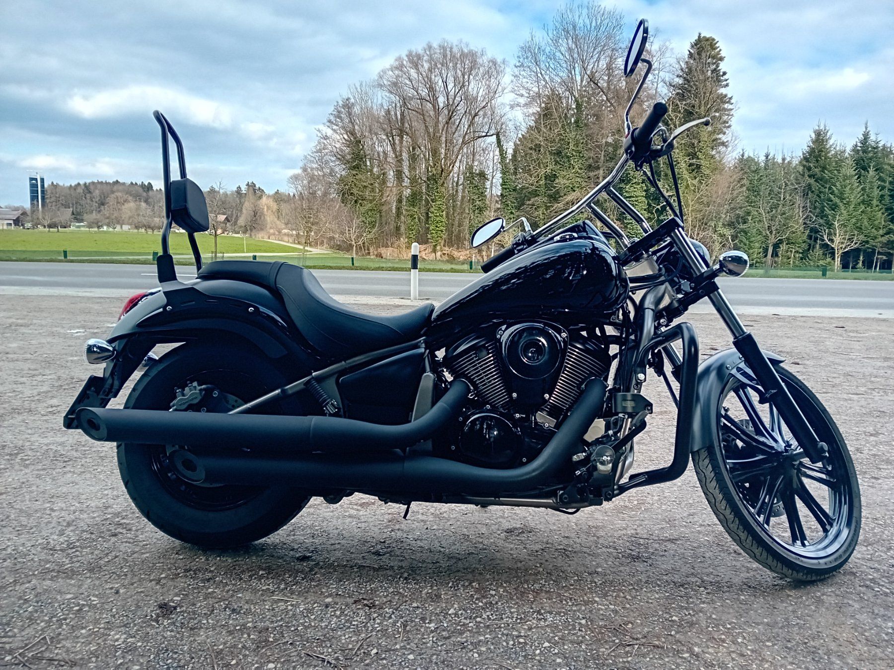 Kawasaki Chopper: Kawasaki VN 900 Custom – Usato da Langrickenbach venduto da Chevy012