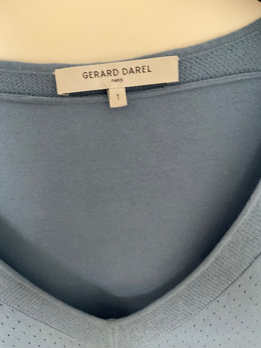 Gérard Darel Maglioni & Felpe: Gerard Darel Paris oversize Pullover Gr 36/S (1) hellblau – Usato da Urdorf venduto da alda02 3