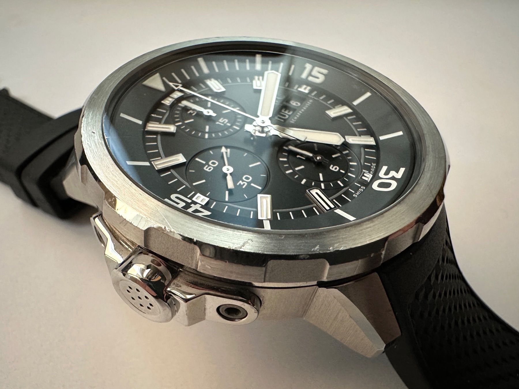 IWC Orologi: IWC Aquatimer Chronograph IW376803 Full-Set – Usato da Matten b. Interlaken venduto da cour13 5