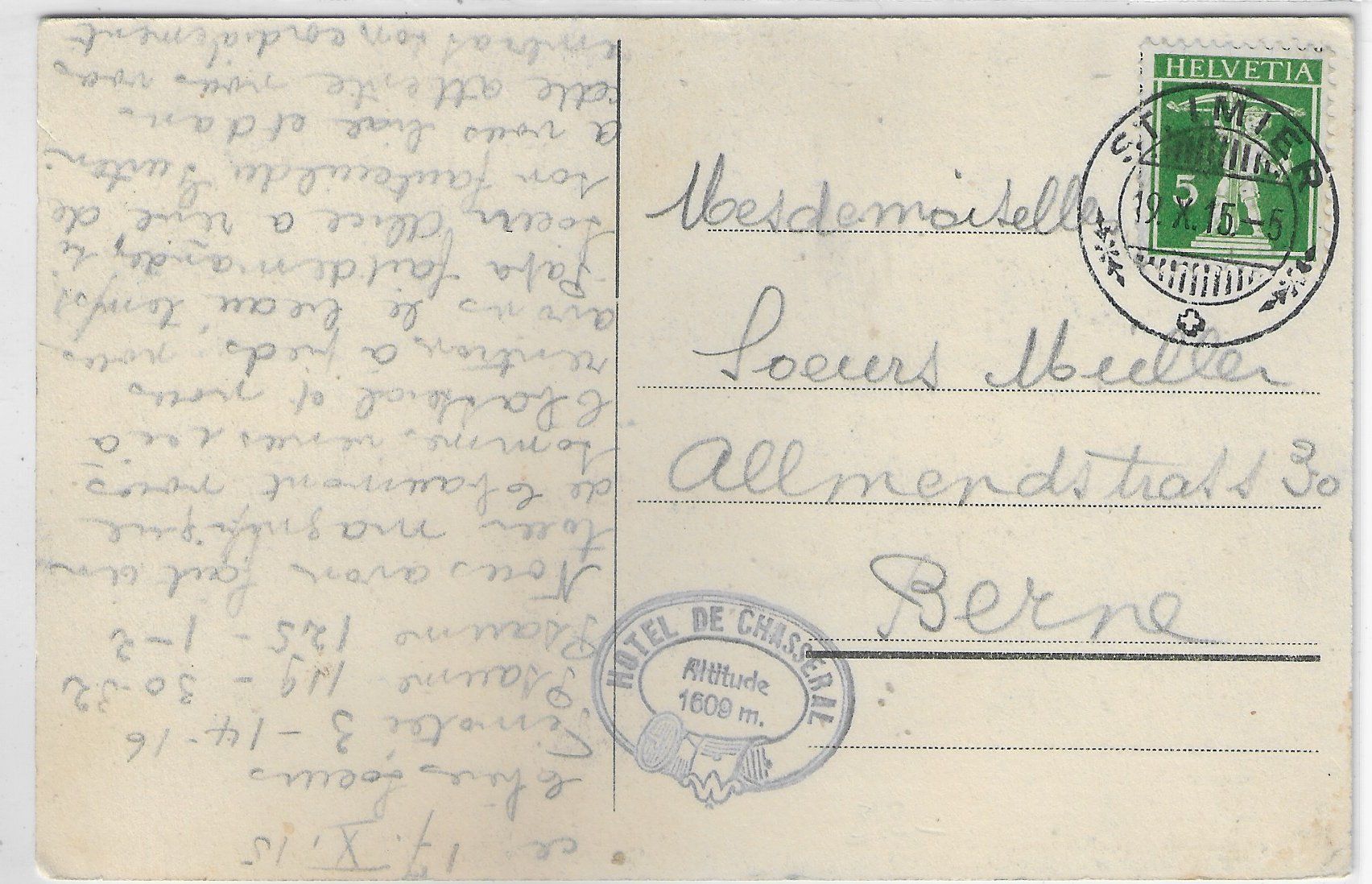 Cartes postales: Le Chasseral - La Combe Grede – D'occasion à Ettingen par Kartenplanet 1