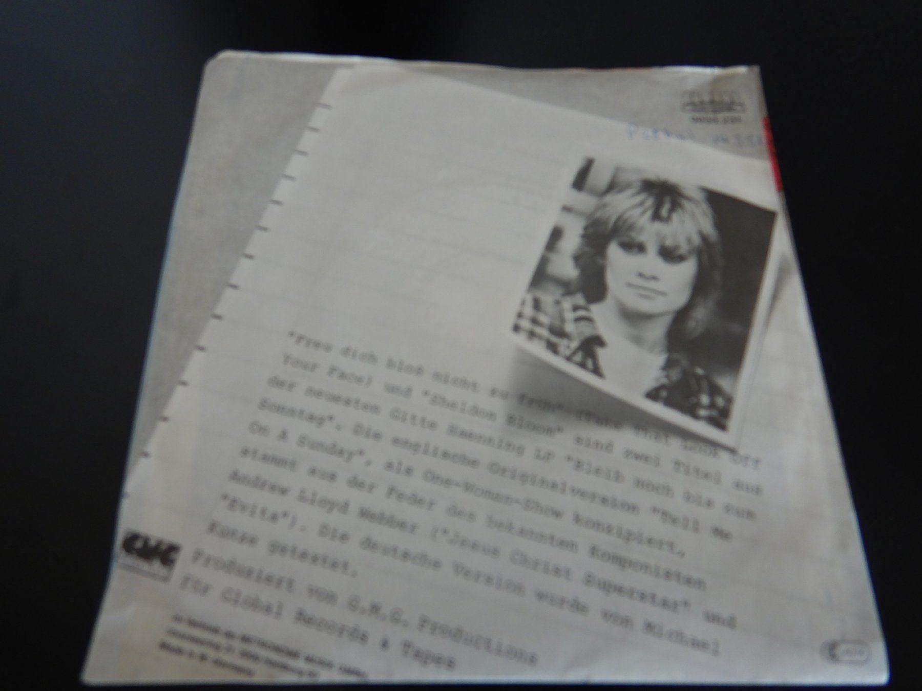 Dischi in vinile: Single 7" Gitte, 1980 – Usato da Mörschwil venduto da Monzar 2