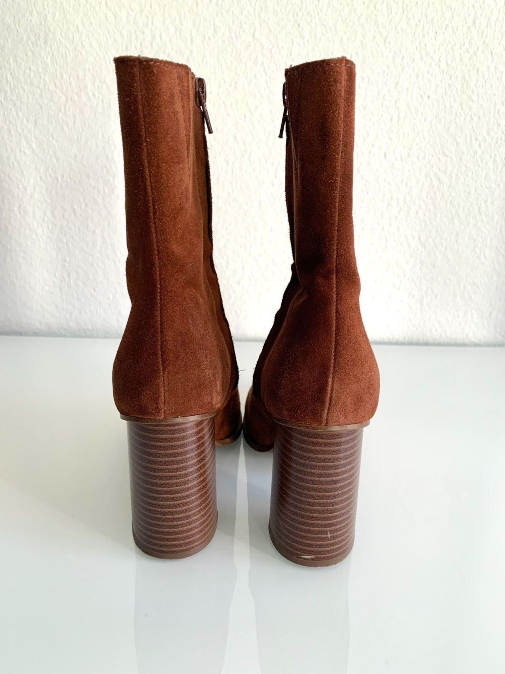 Mango Damenschuhe: Stiefeletten in Wildlederoptik von Mango – Gebraucht aus Bern von Fraeuleinhonig 2