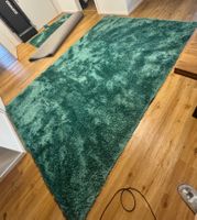 Hochfloorteppich - Emerald Grün - 3x2 Meter