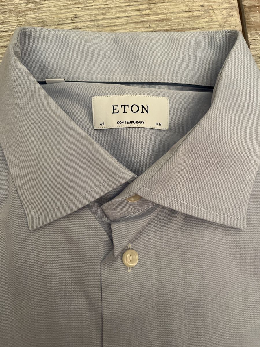 Camicie: Eton hellblaues Businesshemd 👔 – Usato da Rüschlikon venduto da ant_5v7g 1
