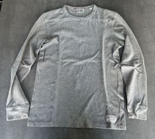 Scotch & Soda - T-shirt manches longues gris, taille M 👕