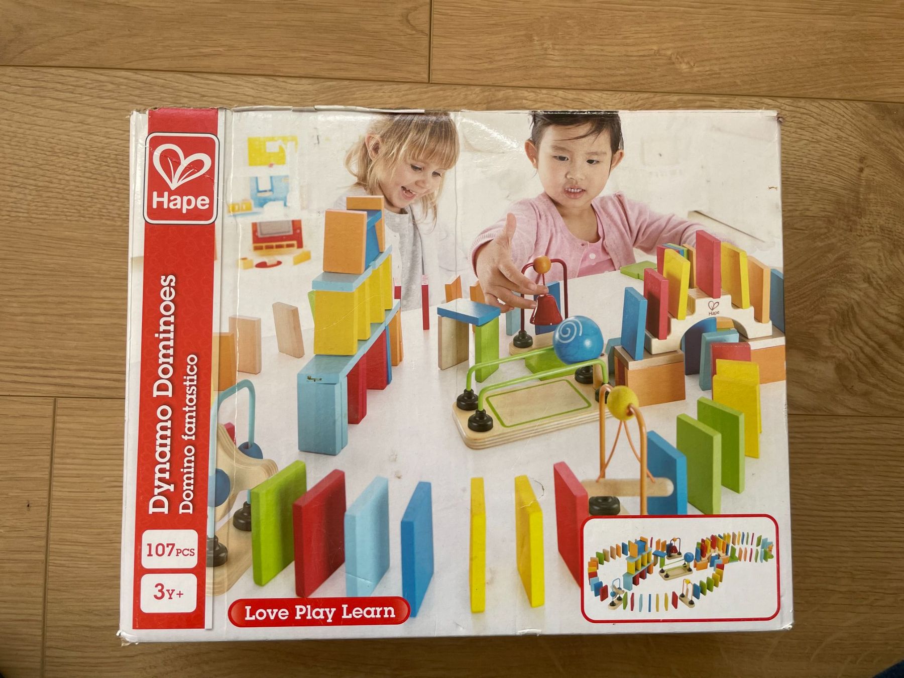 Hape Spielzeuge: Hape - Domino  ab 3 Jahre – Gebraucht aus Birmensdorf ZH von rsp_2fzt