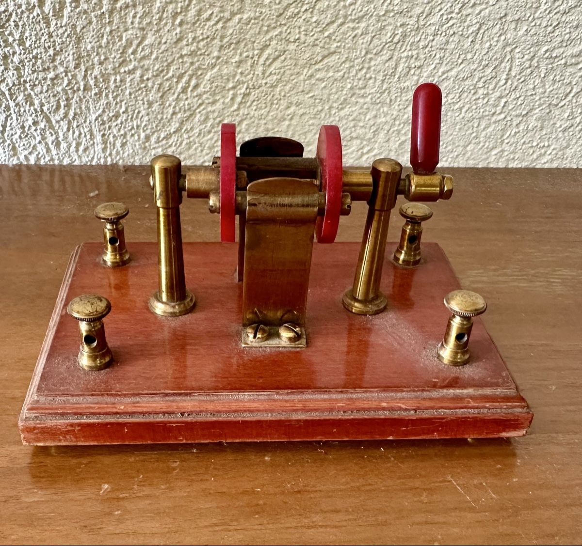 Messen: Drehspul-Galvanometer mit Messing und Holzgehäuse – Gebraucht aus Oensingen von Onuk1