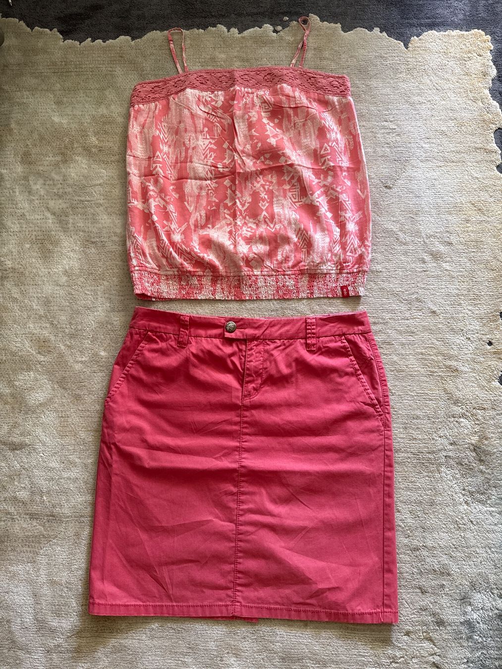 Esprit Lotti di vestiti: Jupe Esprit Gr.38 und Bluse edc  Gr.M – Usato da Zug venduto da Jm2005