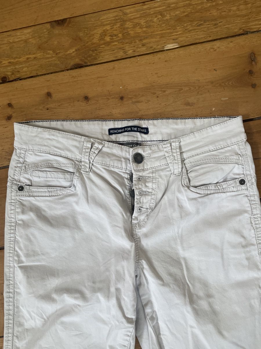 Pantaloni: Hellgraue Sommerhose von Street One – Usato da Münchwilen TG venduto da BBJO 1