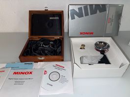 MINOX Digital Classic Camera Leica M3 3.0 und Minox Blitz