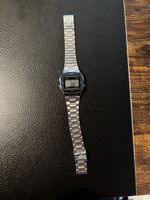 Casio A163W Digitaluhr, gebraucht, guter Zustand 