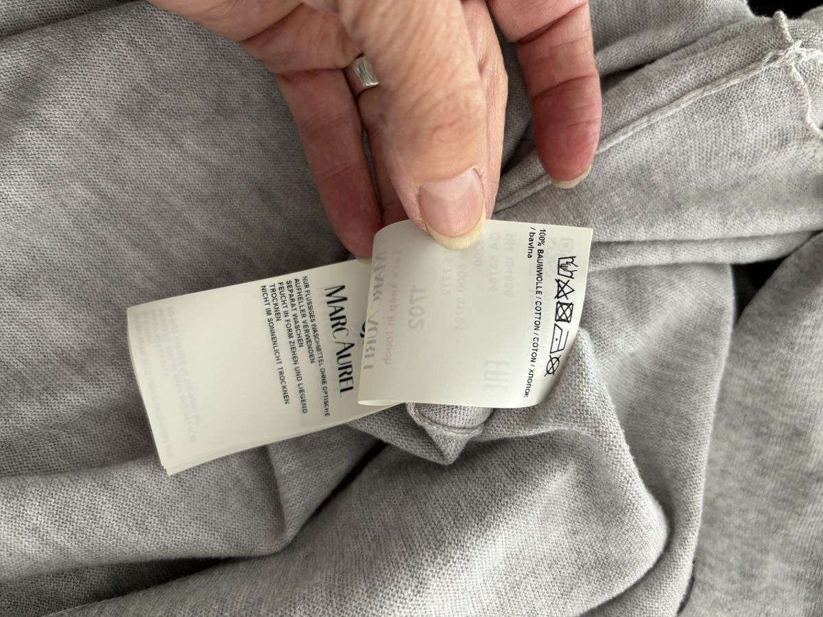 Giacche: Marc Aurel Strickjacke, hellgrau, Grösse 40, Top Zustand! – Usato da Rothenburg venduto da Momo1302 4