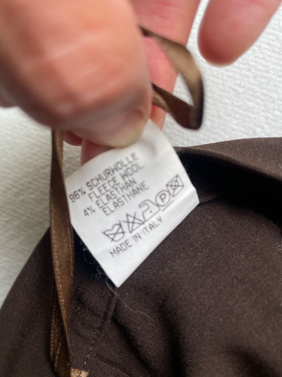 Jil Sander Pantaloni: Zeitlose Jil Sander Hose Braun 34 – Usato da Zürich venduto da befe2000 4