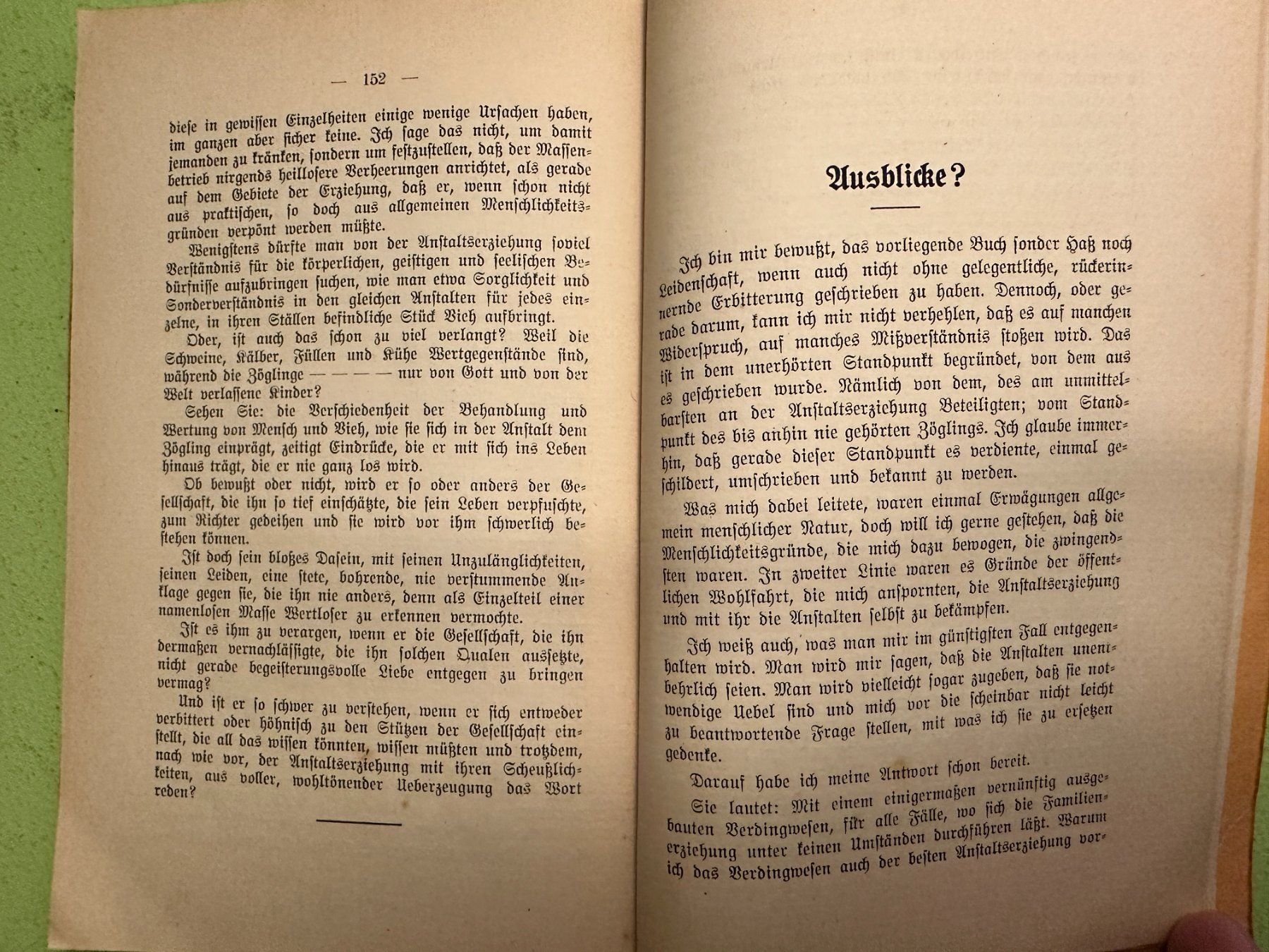 Libri: C. A. Loosli: Anstaltsleben. 1924 – Usato da Zürich venduto da allp 7