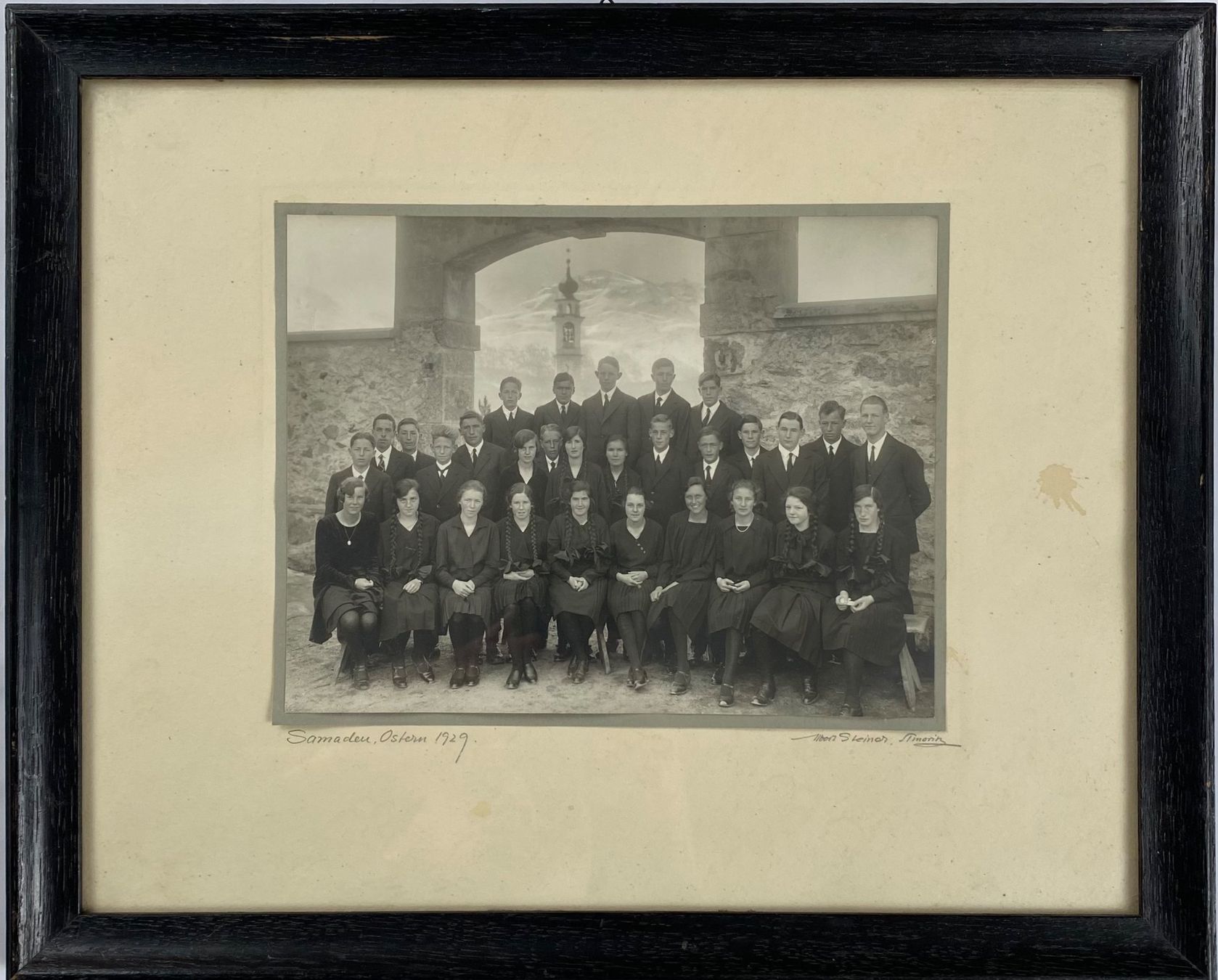 Foto & Immagini: Albert Steiner - Samedan, Ostern 1929 – Usato da Basel venduto da bigmbh 1