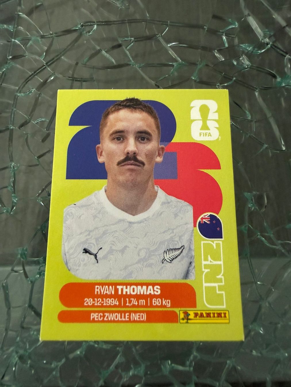 Panini Sammelbilder & Trading cards: WM 2026 - Panini - Ryan Thomas - NZL 12 – Gebraucht aus Pfäffikon ZH von Marcodesi76