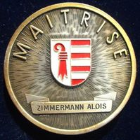 Jura - Jurassienne Kl. Kal. - MAITRISE - emailliertes Wappen