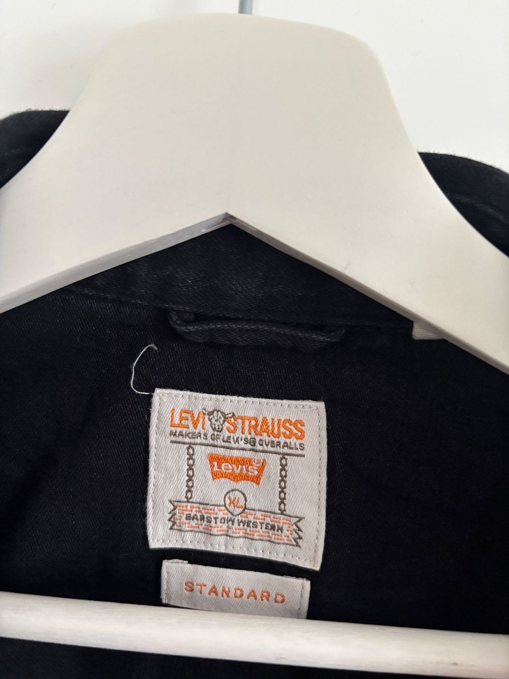 Levi's Camicie: Levi's Barstow Westernhemd Schwarz Gr. XL – Usato da Nidau venduto da kingmigae 1