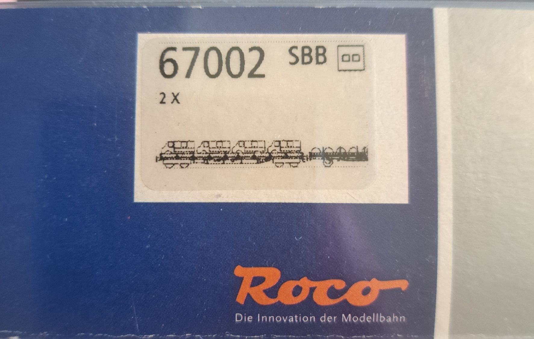 Roco Modelleisenbahnen: Roco Güterwagen SBB 67002 in H0 – Neu (gemäss Beschreibung) aus Frauenfeld von Fusel1909 1