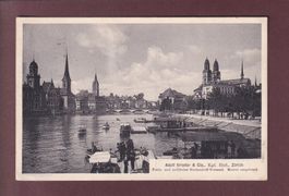 ZÜRICH - 3 Hauptkirchen - 1913