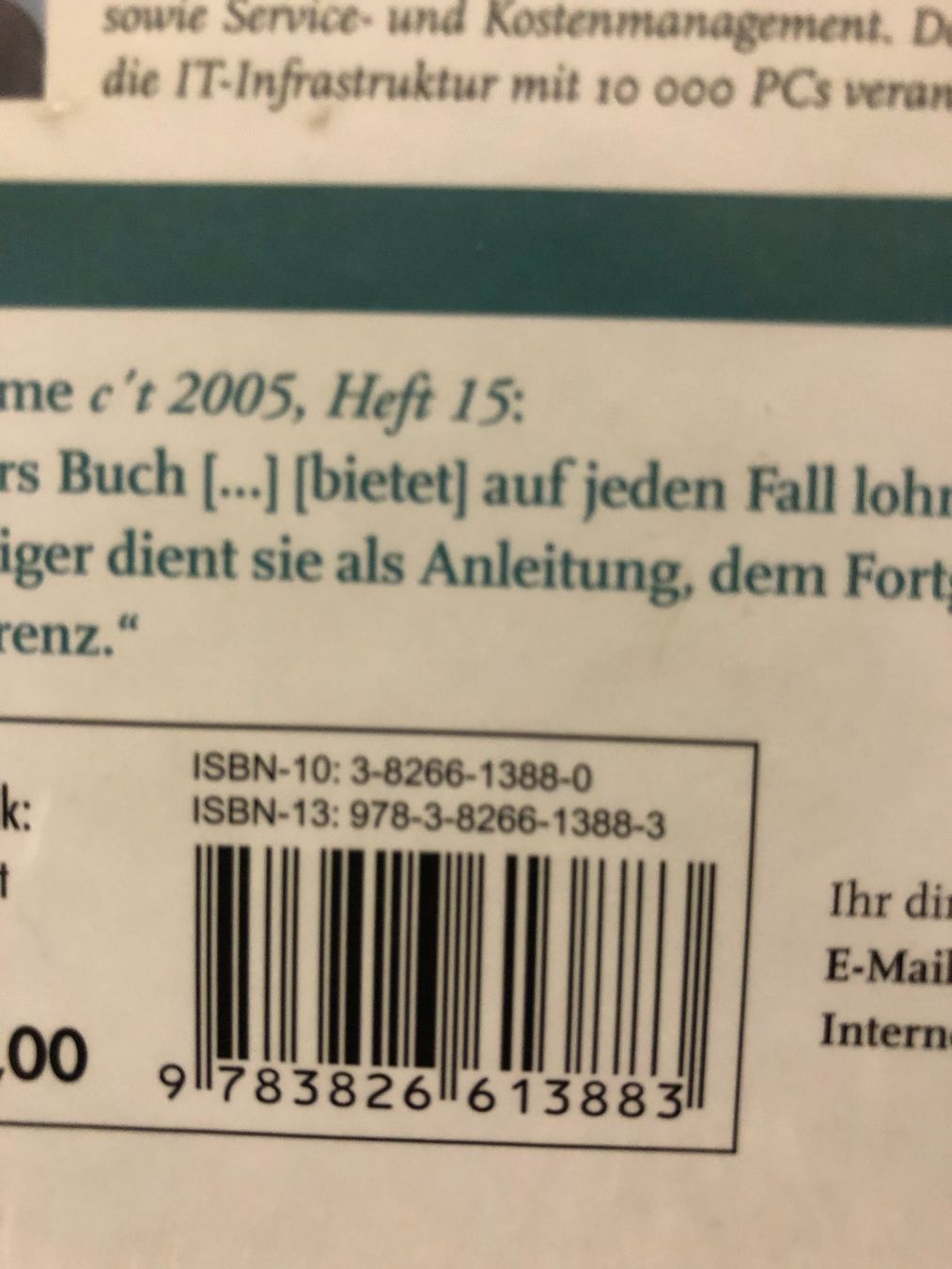 Libri: Kostenmanagement in der IT - mitp - originalverpackt – Nuovo e nell'imballaggio originale da Niederhasli venduto da thozam 2