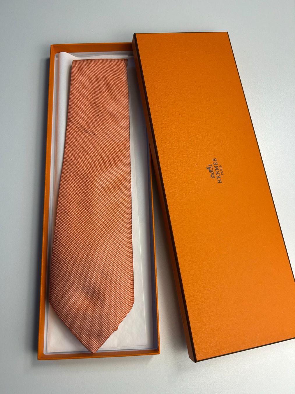 Hermès Krawatten: Hermès gestreifte Krawatte – Neu (gemäss Beschreibung) aus Bern von kurtikobolt74