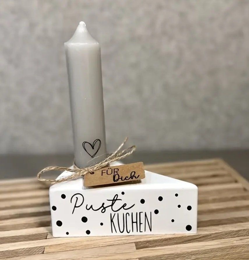 Teglie da forno: Giessform Silikonform Kerzenhalter Kuchenstück – Nuovo e nell'imballaggio originale da Kaltbrunn venduto da schere-stein-papier 2