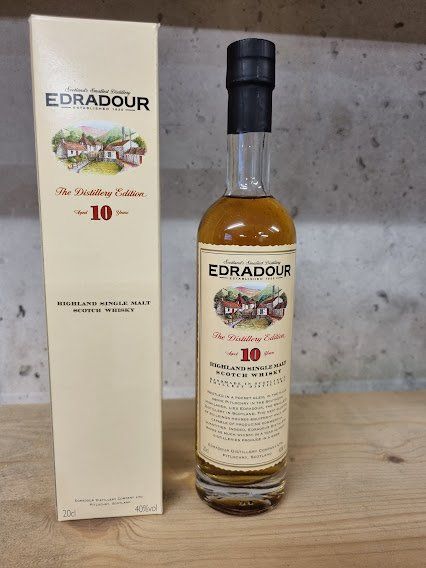 Edradour Spirituosen: Edradour 10 J.  200ml Spezial Flasche – Neu und originalverpackt aus Meggen von baerli1976