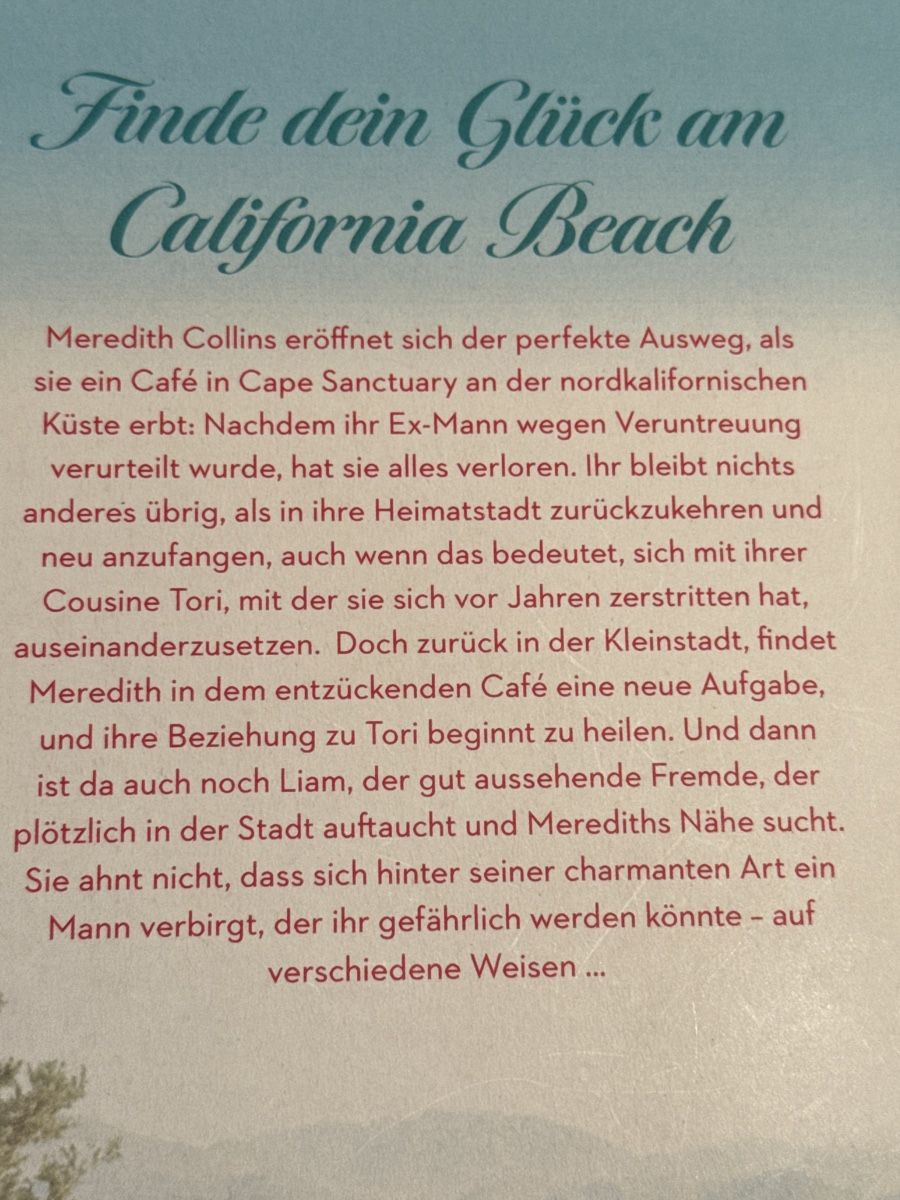 Libri: Raenne Thayne-Das Café am California Beach – Usato da Oetwil am See venduto da clobi 1