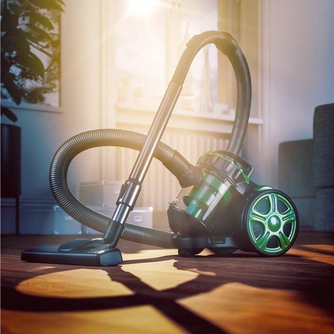 Staubsauger Grün 900 Watt ECO Power 3