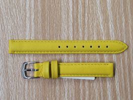 Uhrenband Leder 12mm, neu, sehr weiches Leder, Hug Uhrband