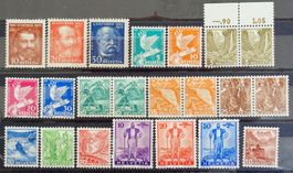 SVISLANDO: Des timbres neufs ** des années 1932 à 1942