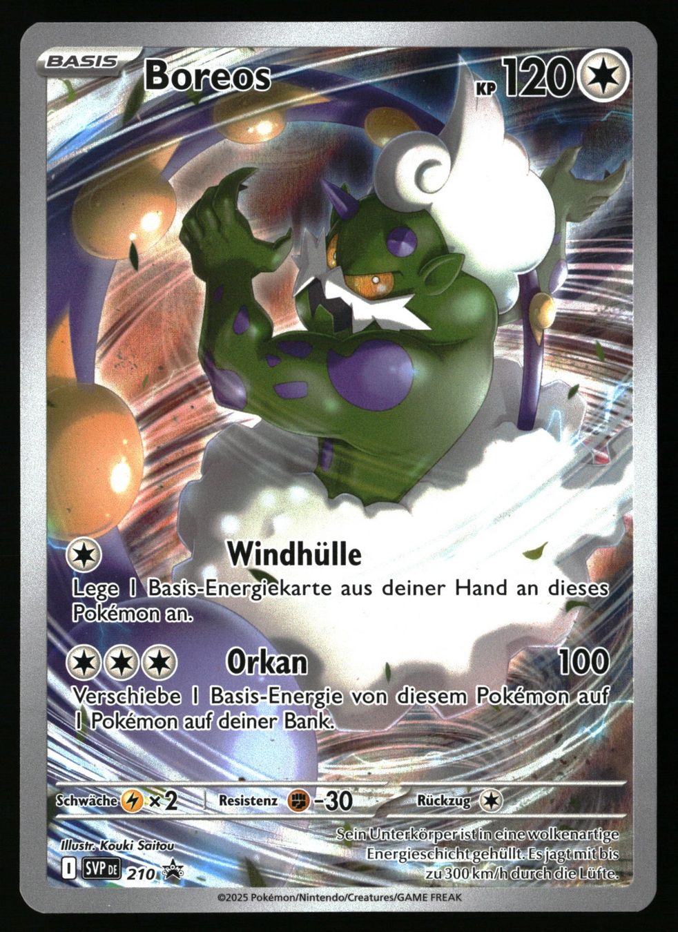 Pokémon Carte collezionabili: Boreos #210 Pokemon Promo – Usato da Feuerthalen venduto da Plazatoys
