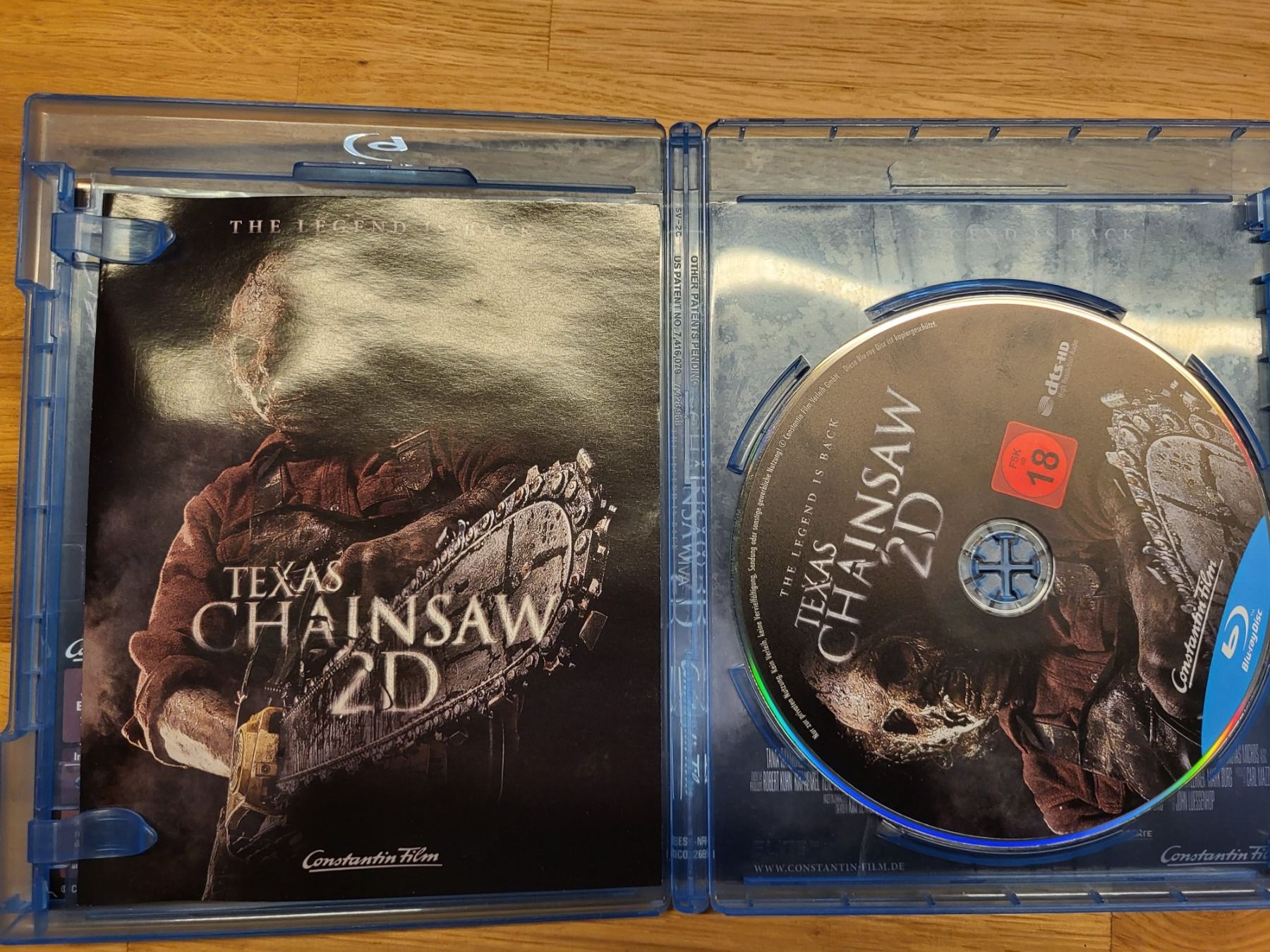 Tutti i DVDs: Bluray Texas Chainsaw 2D – Usato da Wünnewil venduto da Susuki125gt 1