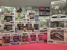Lot 17  figurines Funko Pop Star Wars neuf en boite