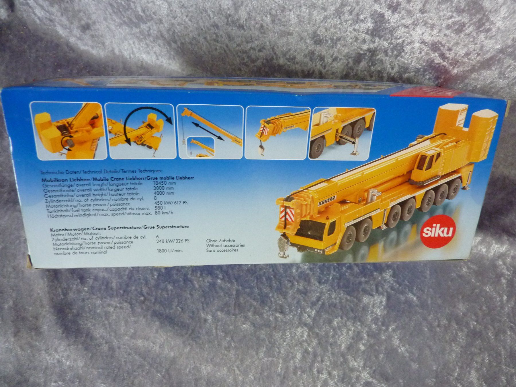 Siku Modellini d'auto: Mobilkran Liebherr 1886 Siku 1.87 – Nuovo (secondo la descrizione) da Dürrenäsch venduto da modellautos4you 3