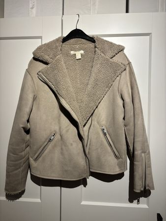 Übergangsjacke beige Grösse 36
