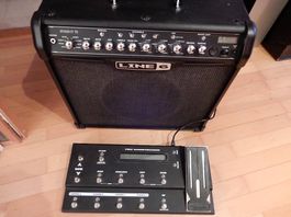 SPIDER IV 75 (Watt) LINE 6 mit FBV MkII-Shortboard